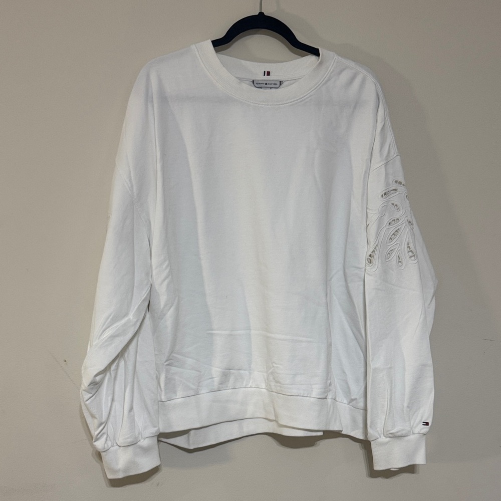 Tommy Hilfiger White Sweater